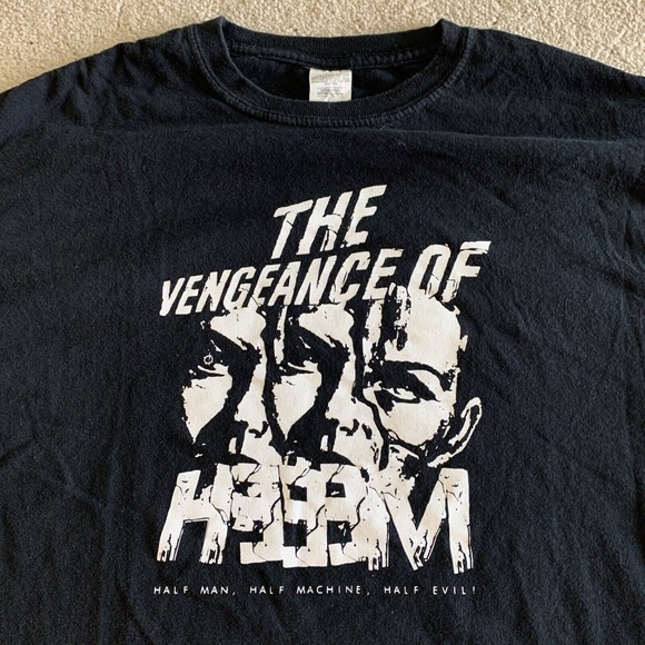 H33M x Half Evil‎ The Vengeance of H333M T-shirt Sz M Black - Picture 2 of 6